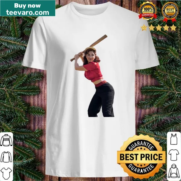 Decal shirt celebrating women's sports with empowering design