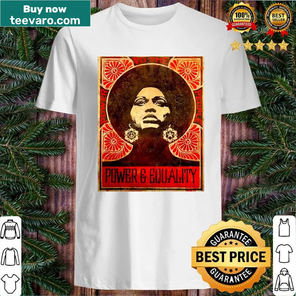 Shirt with Angela Davis 1971 poster design