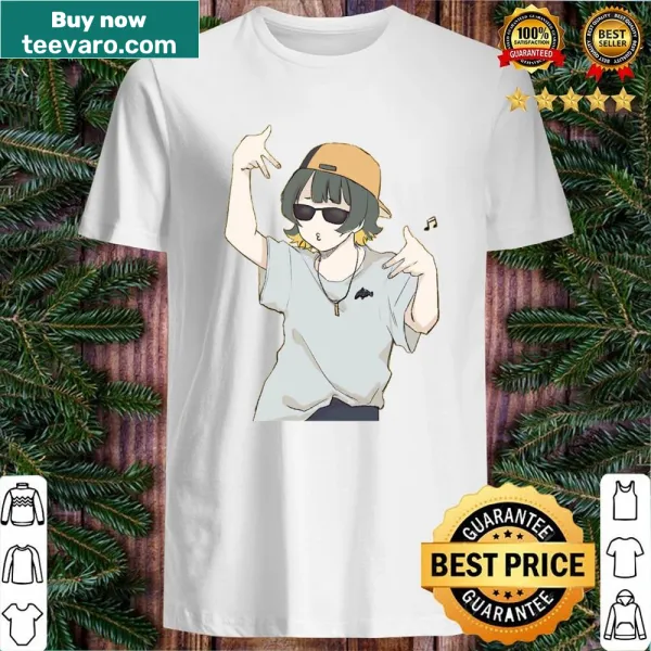 Illustrated Bachira Meguru graphic t-shirt featuring an energetic design.