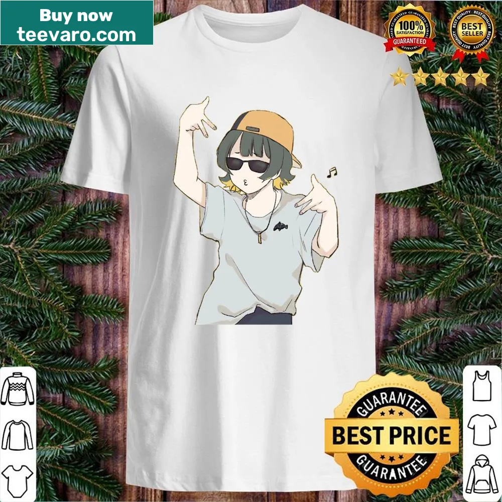 Illustrated Bachira Meguru graphic t-shirt featuring an energetic design.