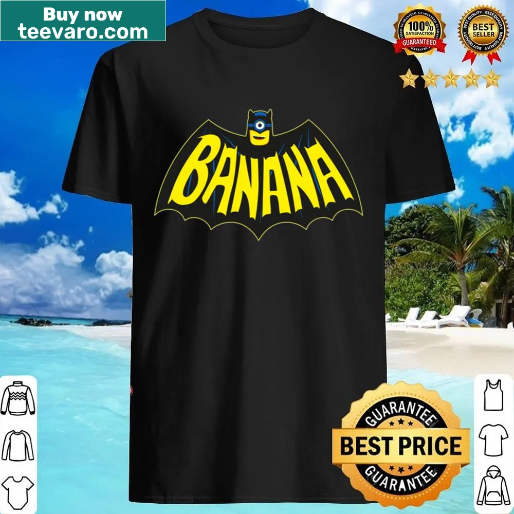 Funny shirt with a banana graphic and playful text