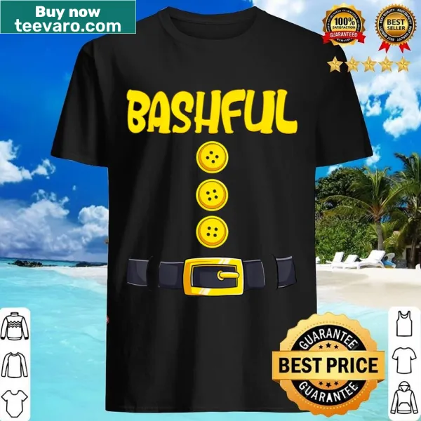Cartoon bashful dwarf Halloween shirt