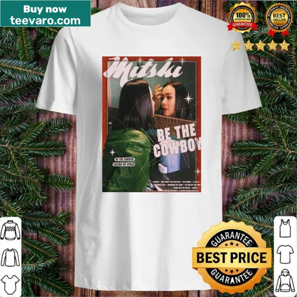 Inspirational Be The Cowboy t-shirt with text design
