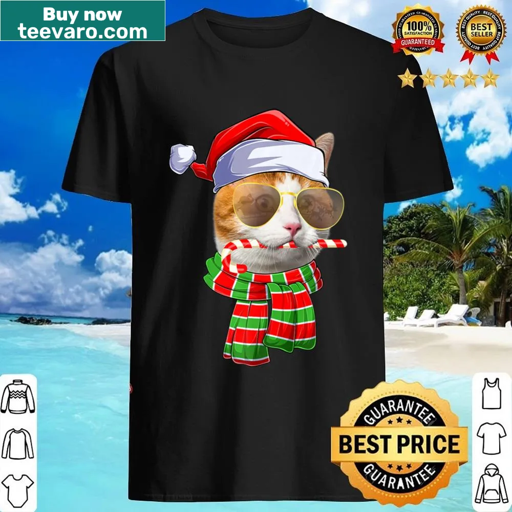 Cute Christmas shirt with a Santa Beagle illustration