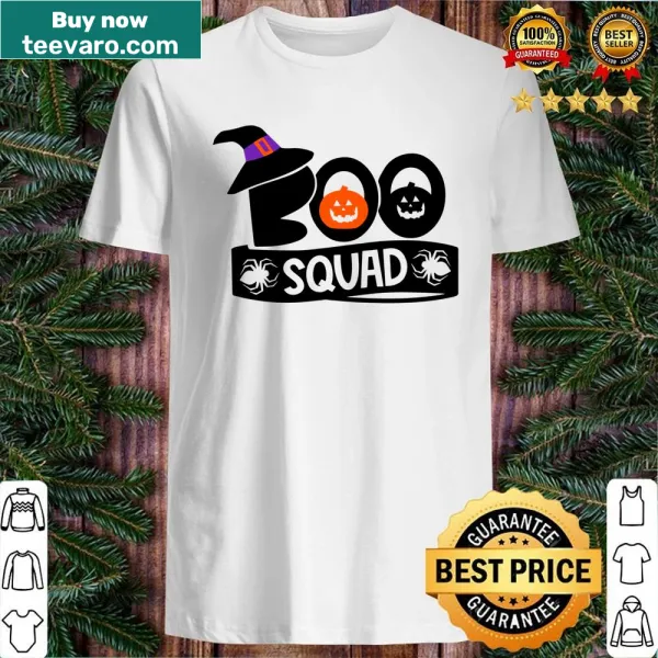 Cute Halloween shirt featuring playful cartoon ghosts