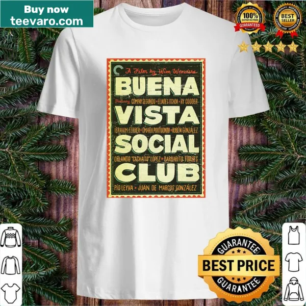 T-shirt with design honoring Buena Vista Social Club.