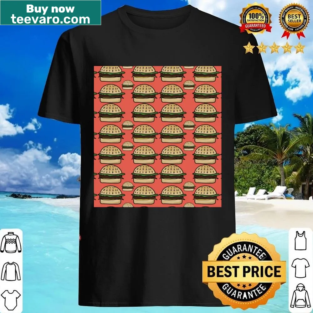 Cartoon graphic of Burger Bob on a sleeveless shirt