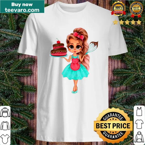 Playful Cake Shirt featuring whimsical cake graphics