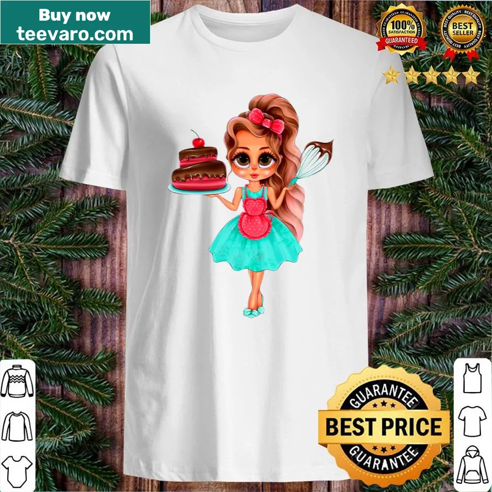 Playful Cake Shirt featuring whimsical cake graphics