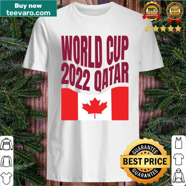 Canada football team shirt for World Cup 2022 supporters
