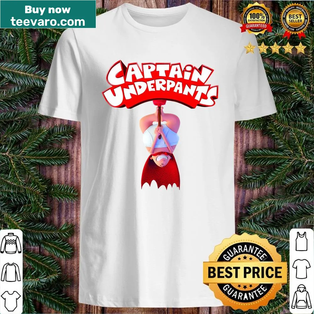 Funny Captain Underpants shirt for birthday celebrations.
