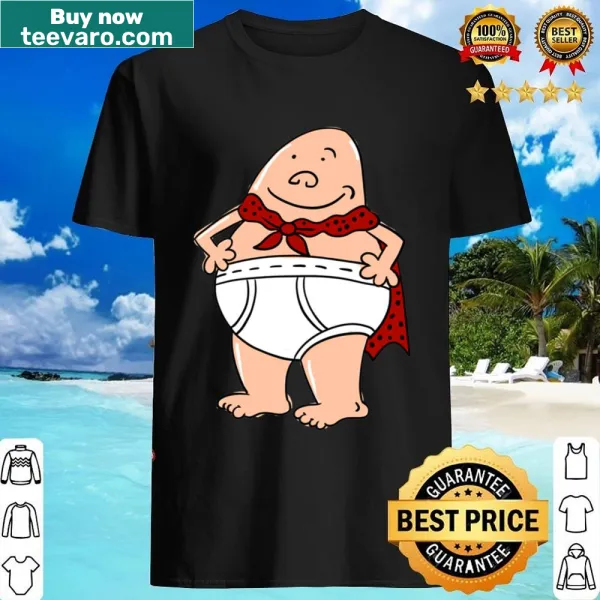 Racerback shirt featuring Captain Underpants graphic
