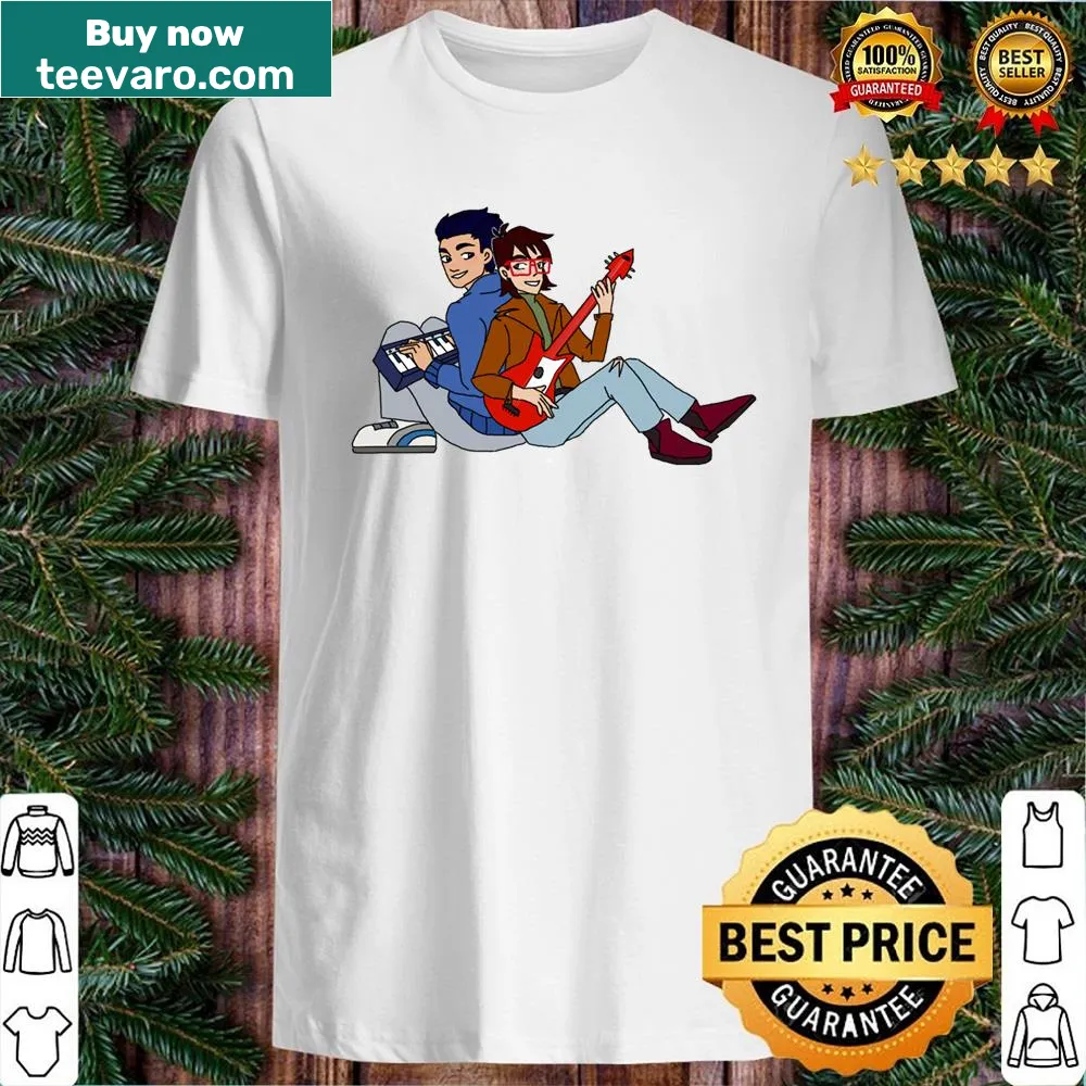 Humorous shirt for musicians featuring Chicken Choice Judy design