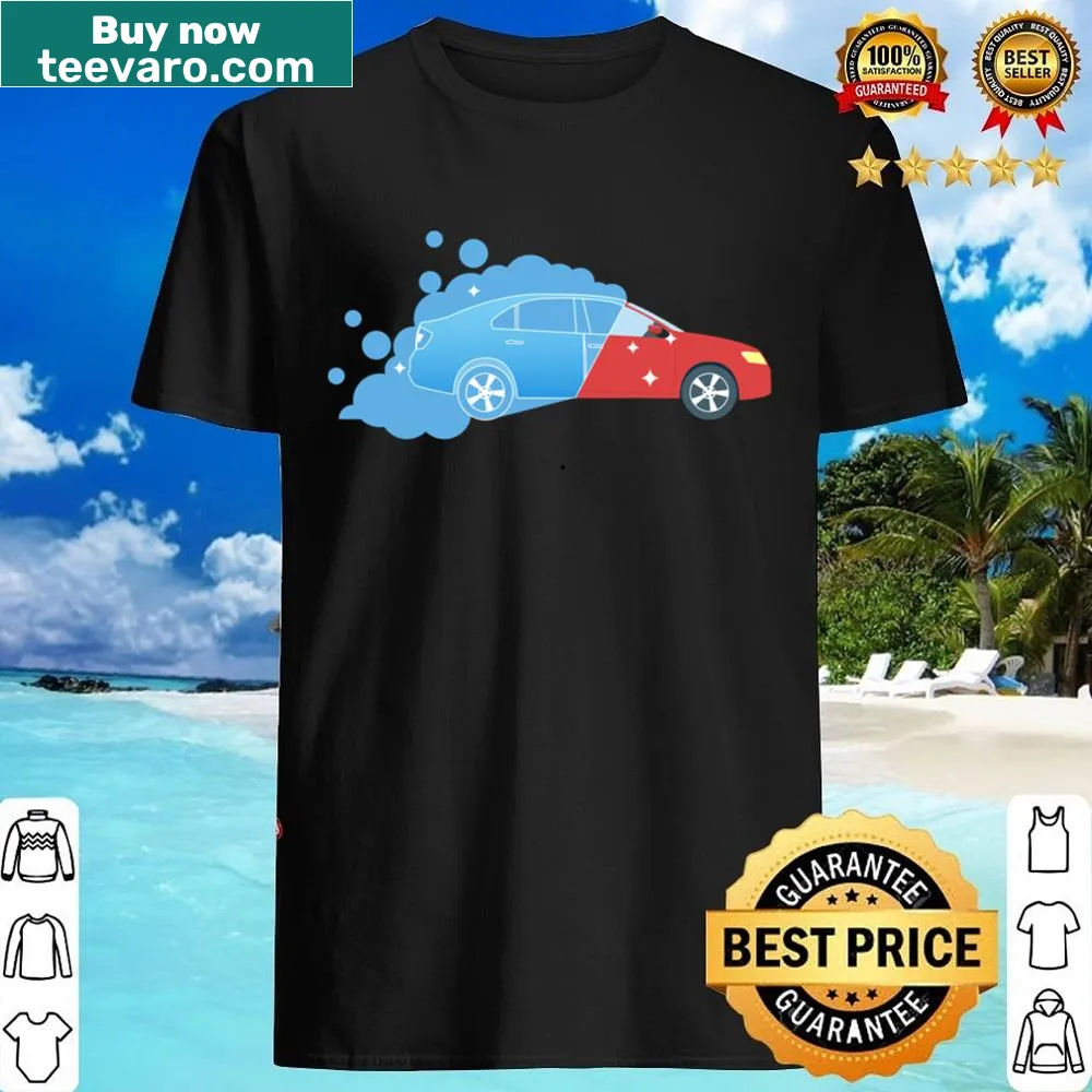 Vintage shirt featuring a classic automotive car design