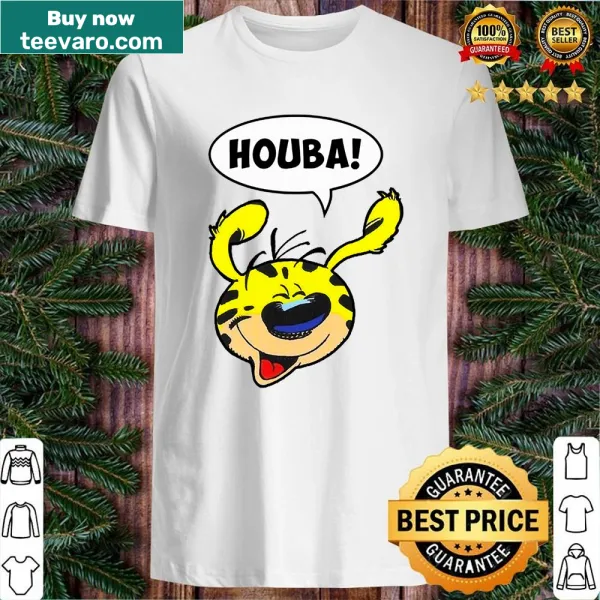 Shirt featuring a playful pet squirrel design inspired by comics.