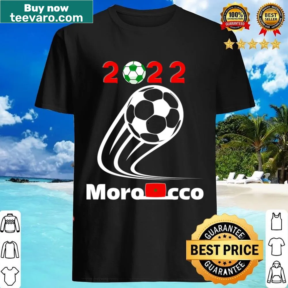 World Cup 2022 shirt featuring bold text design celebrating soccer