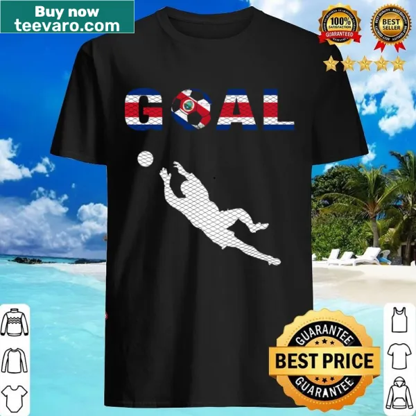 Shirt featuring the flag of Costa Rica in a patriotic design