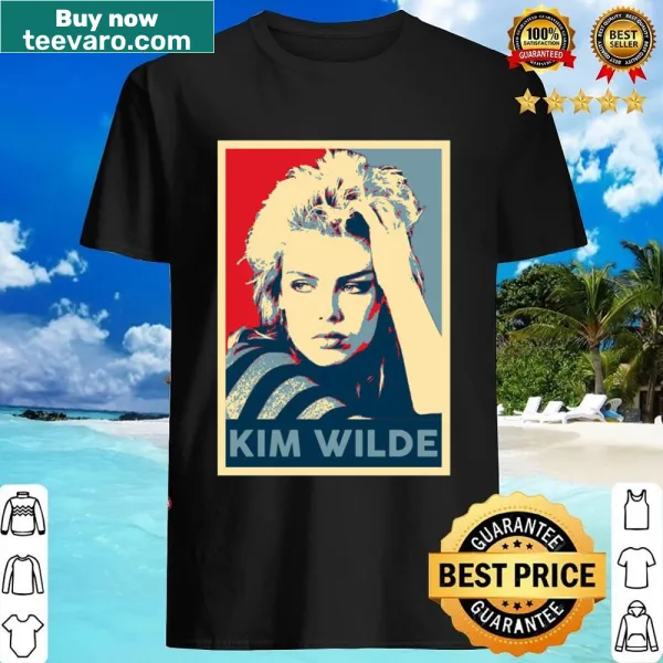 Cute illustration of pop singer Kim on a casual shirt