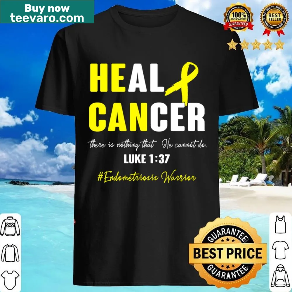 Awareness shirt supporting endometriosis and cancer