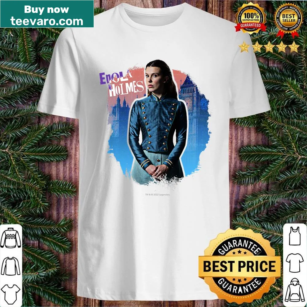 Enola Holmes shirt featuring Millie Bobby Brown