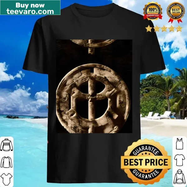 Shirt featuring intricate patterns inspired by ancient civilizations