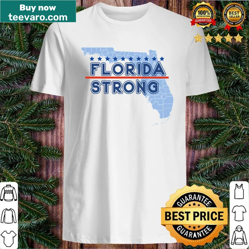 Supportive Florida Strong shirt with bold lettering