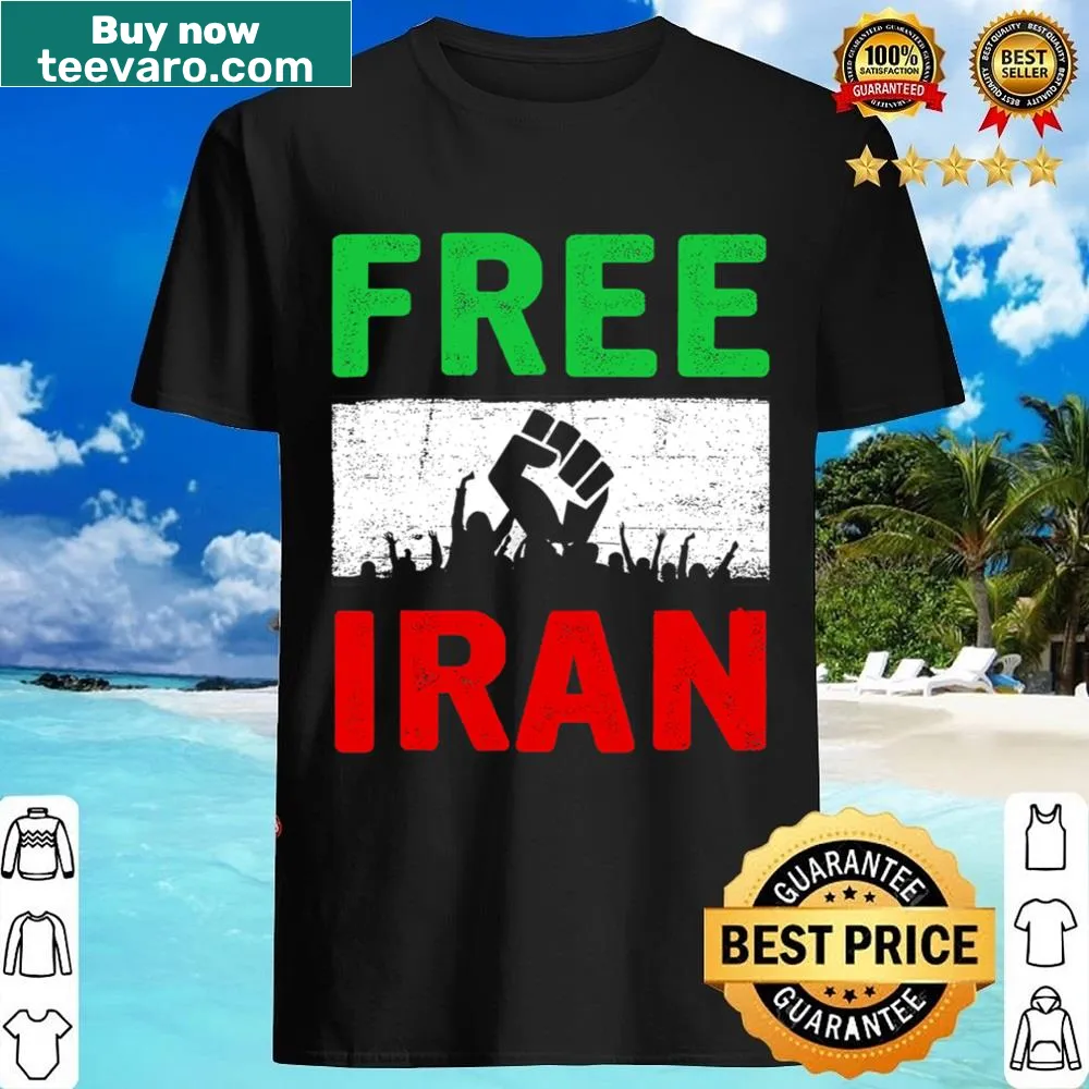 Solidarity shirt advocating for Iran's rights and freedom