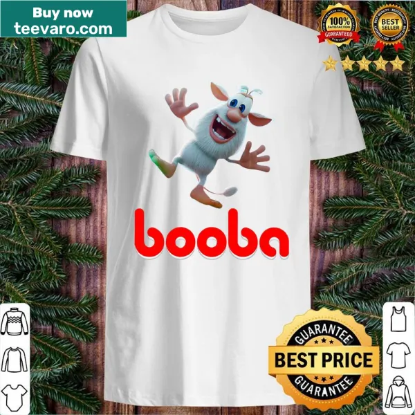Kids shirt featuring the cartoon character Booba from new animation
