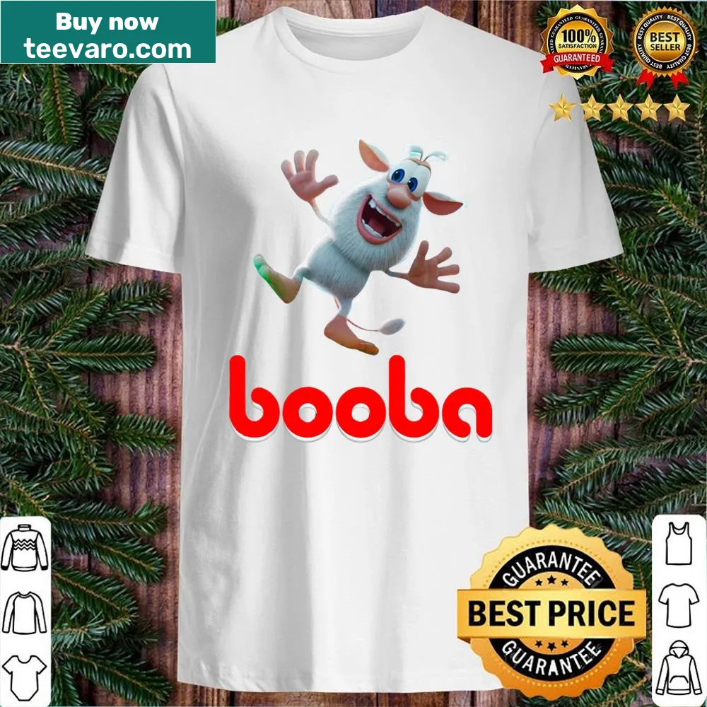 Kids shirt featuring the cartoon character Booba from new animation