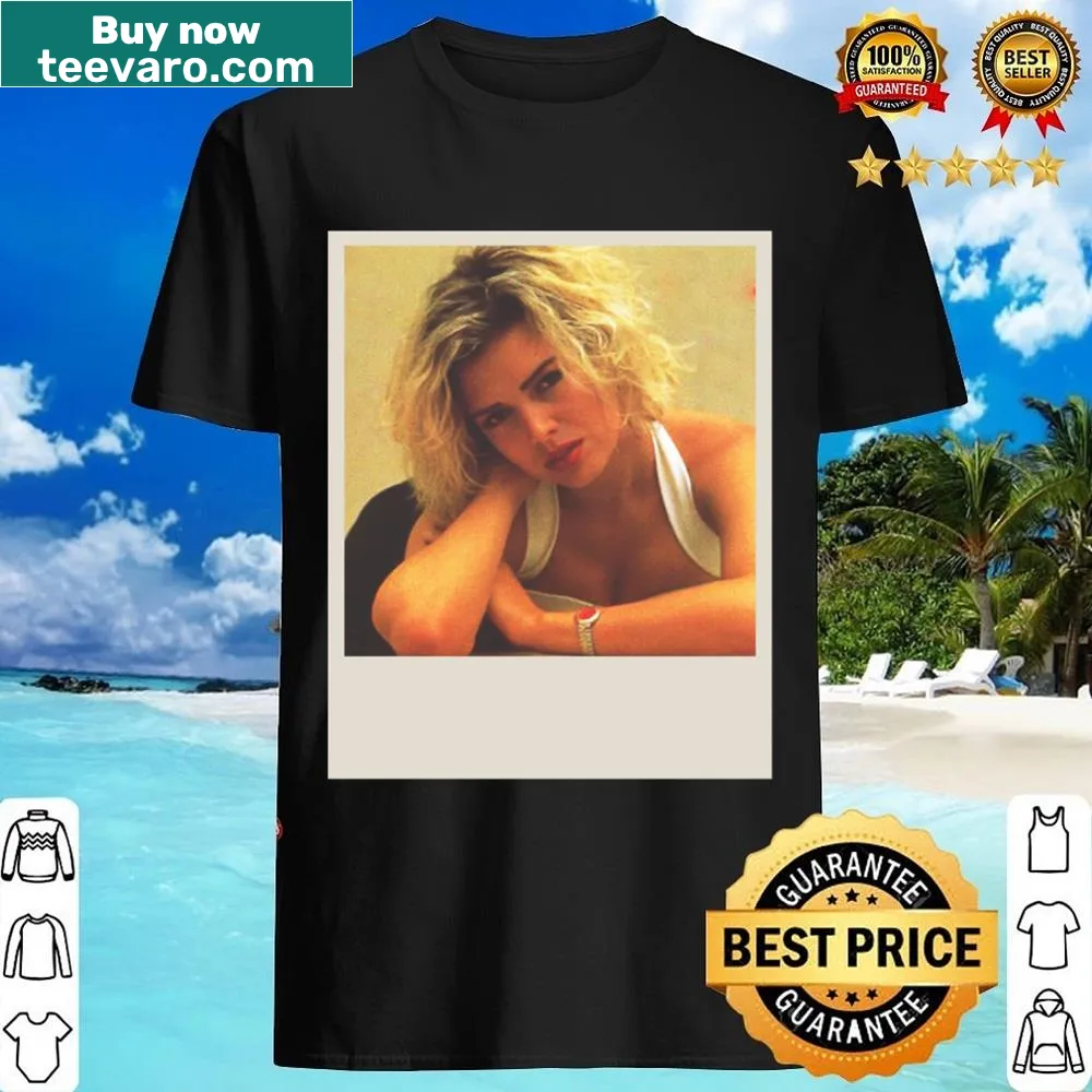 Funny Kim Wilde shirt with playful typography design
