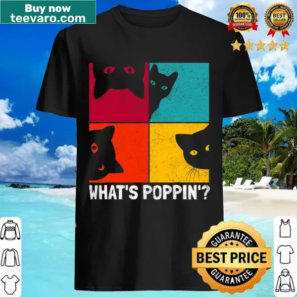 Funny retro cat meme shirt for cat lovers