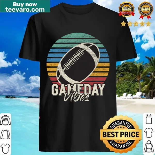 Exciting gameday vibes shirt for sports fans