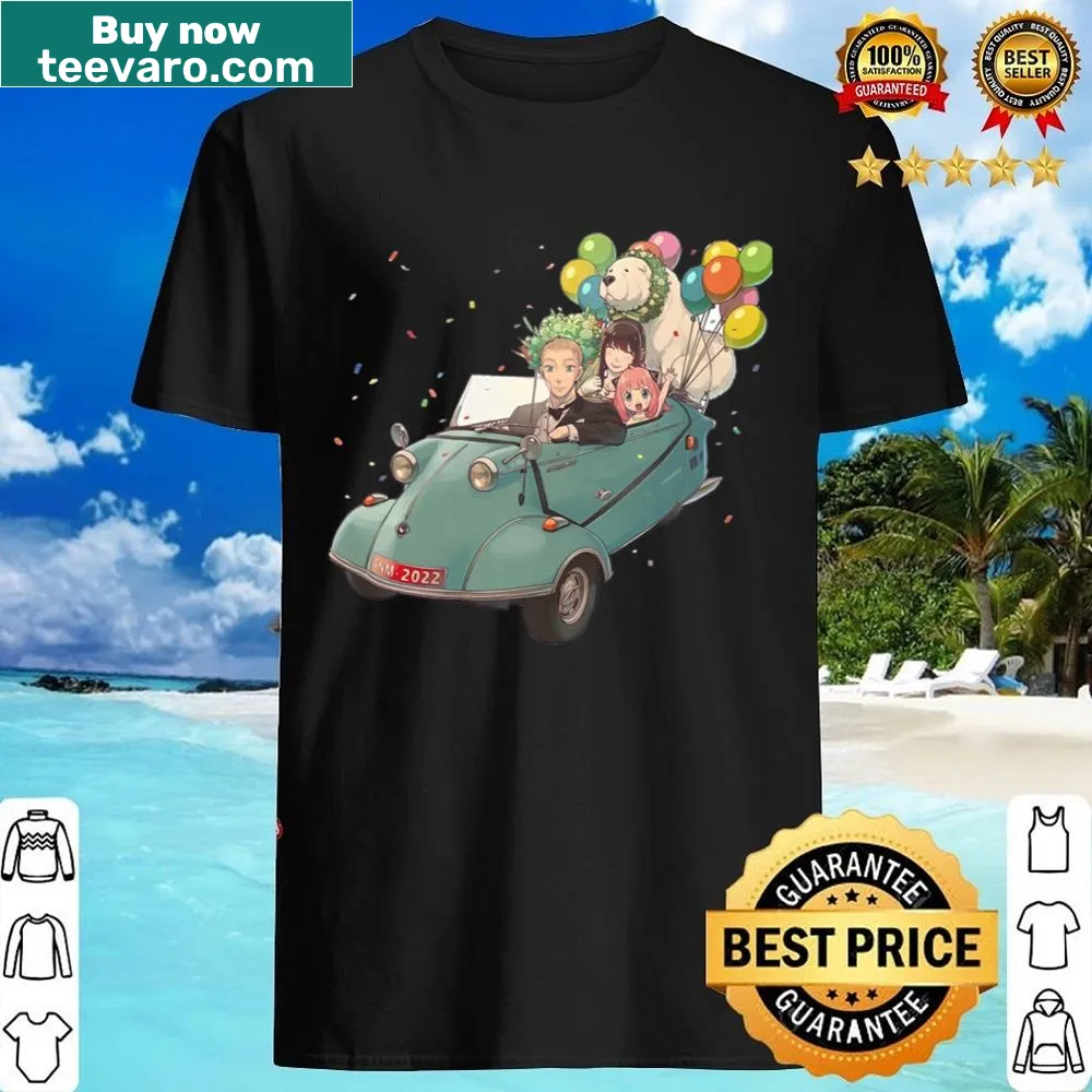 Cute shirt featuring a psychic spy and assassin graphic with playful text