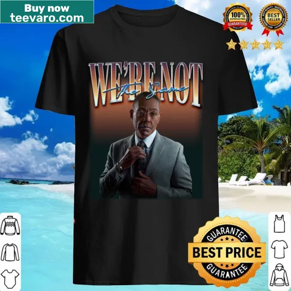 Vintage Gustavo Fring meme shirt in 90s rap style