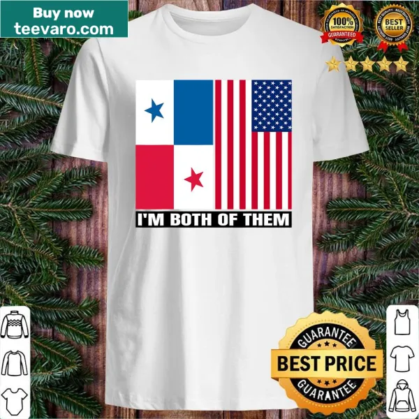 Illustration of Panama and USA flags representing heritage