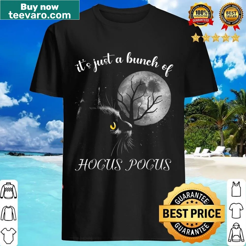 Vintage Halloween shirt with black cat and playful text