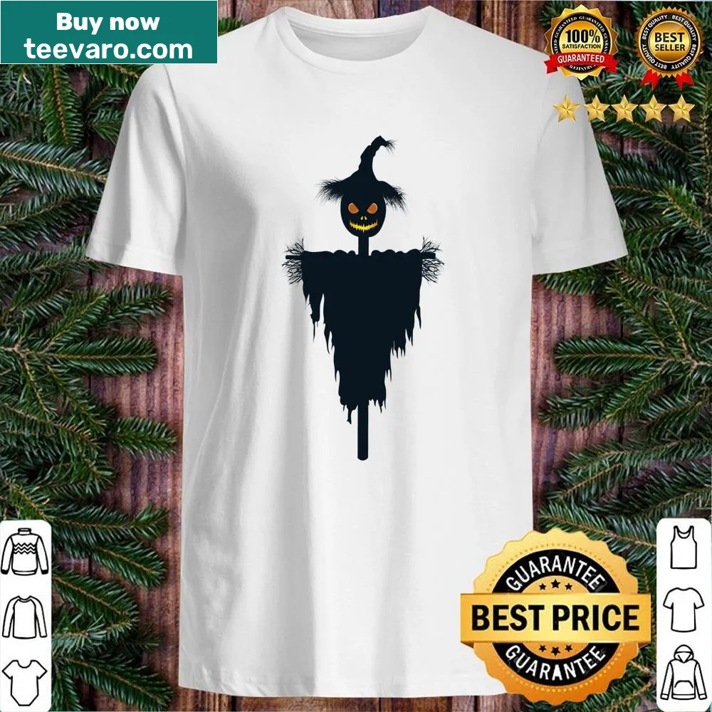 Whimsical Halloween shirt featuring a playful tree graphic.