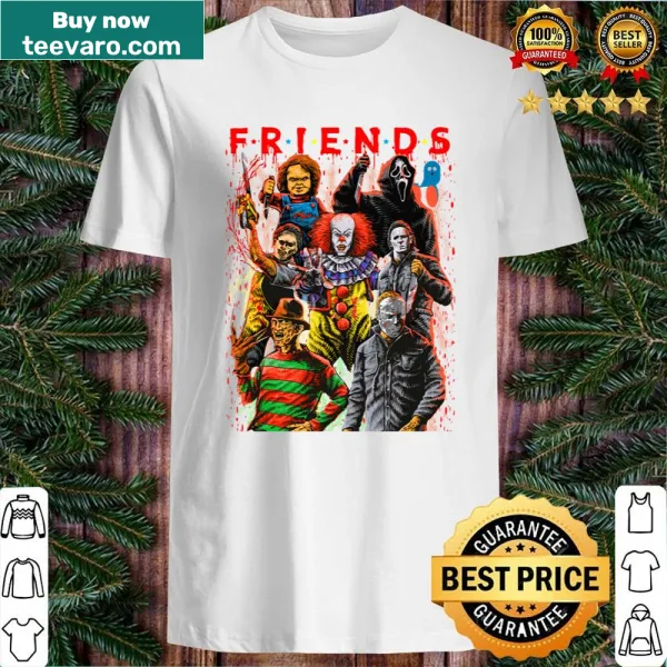 Cheerful Halloween-themed shirt with playful typography