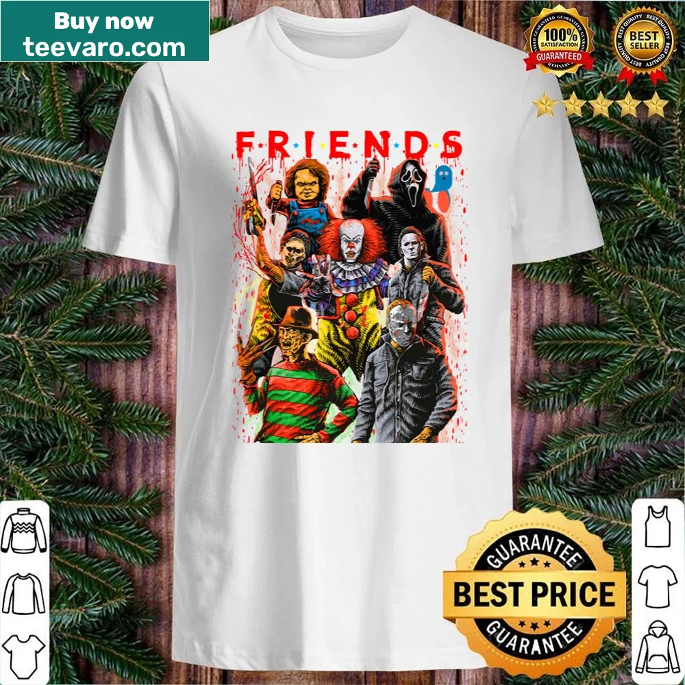 Cheerful Halloween-themed shirt with playful typography