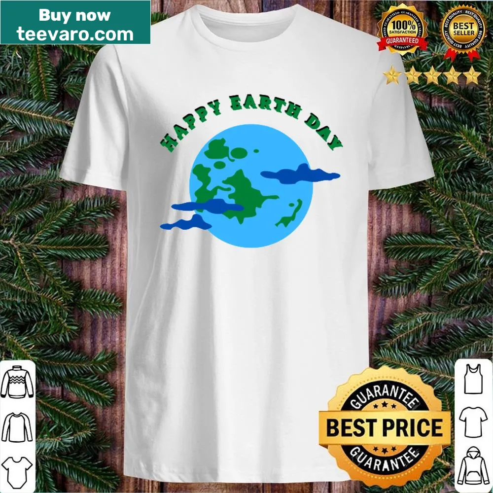 Inspirational Earth Day shirt promoting environmental awareness
