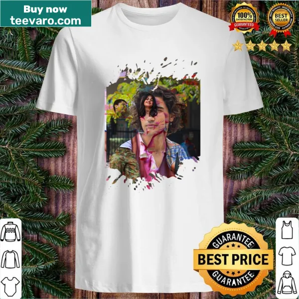 Inspirational typographic design on a Heartbreak High shirt
