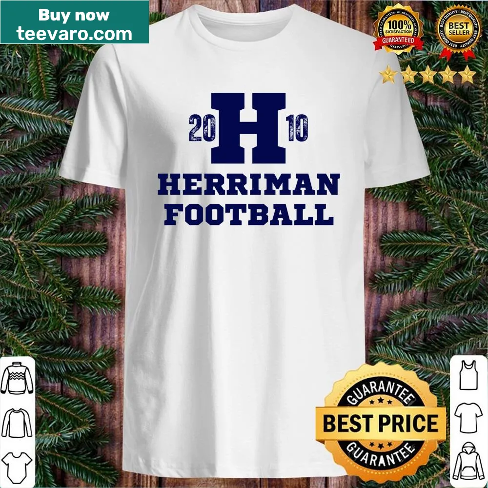 Shirt celebrating Herriman football since 2010