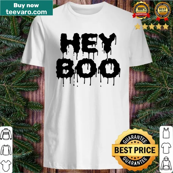 Playful Halloween shirt with humorous spooky designs