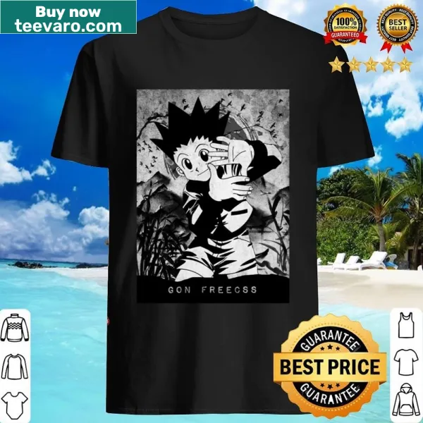 Shirt featuring graphics inspired by the Hxh gaming universe.