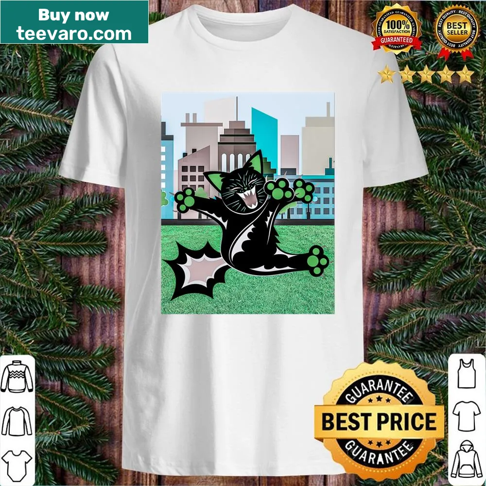 Shirt celebrating love for a crazy black cat lady