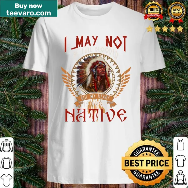 Thoughtful identity t-shirt addressing Native American heritage