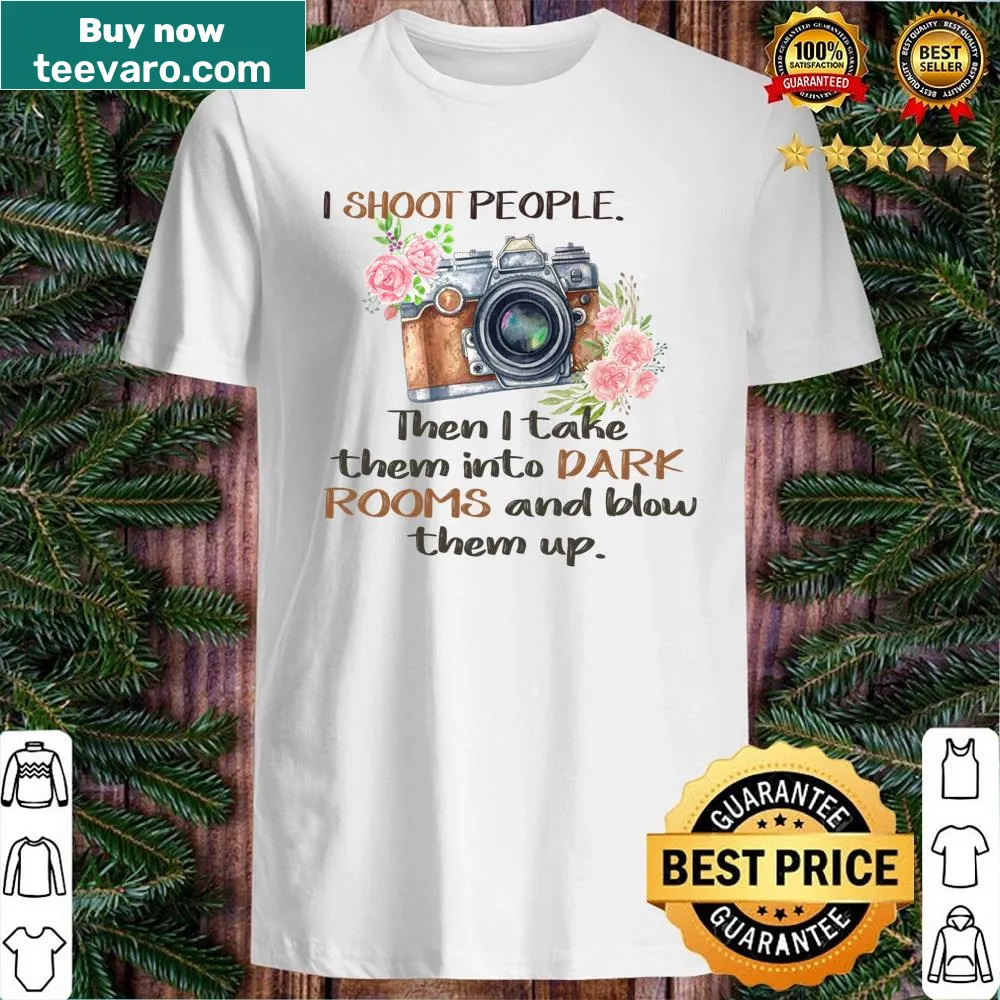 Funny photography shirt with humorous graphic