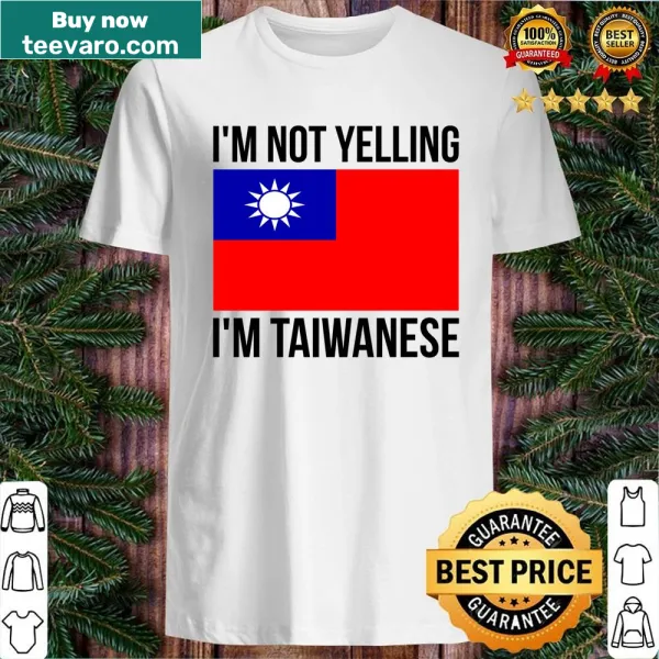Funny Taiwanese pride shirt with humorous text