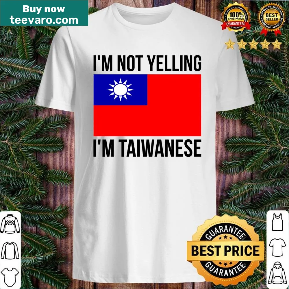 Funny Taiwanese pride shirt with humorous text