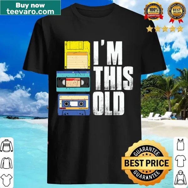 Retro shirt featuring vintage technology designs